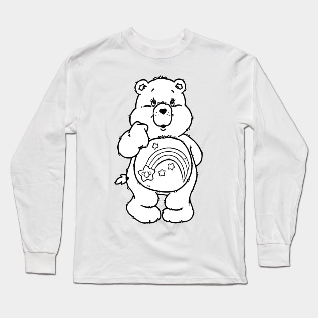 care bear's round belly Long Sleeve T-Shirt by SDWTSpodcast